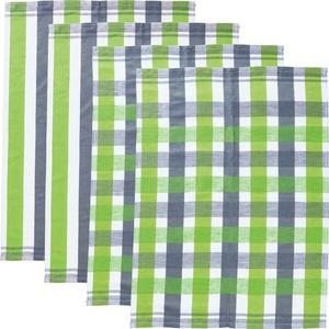 Кухонное полотенце Erwin Müller 4er-Pack 144777, 50x1x70 см цвет grün-grau