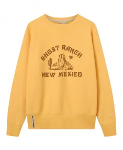 Желтый свитер с круглым вырезом Champion, желтый