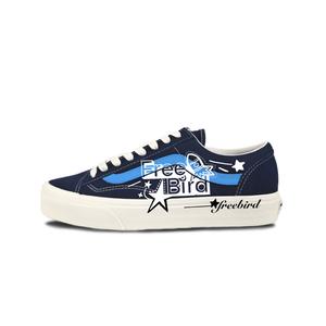 Vans Стиль 36 Suede нескользящие износостойкие низкие кроссовки для скейтбординга Unisex Blue White