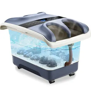 G2003 S массаж ног полностью автоматический с подогревом и регулировкой постоянной температуры AUX, синий