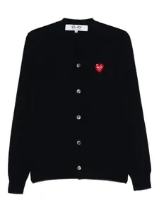 Кардиган с нашивкой-логотипом Comme Des Garçons Play, синий