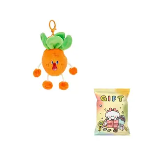 Острый вызов овощная коллекция куклы плюшевый кулон 8см высота Brangdy