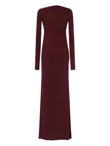 Платье макси с открытой спиной THE ANDAMANE, красный