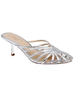 Женские сандалии Ilaria Dress Sandals Jewel Badgley Mischka, Silver Textile
