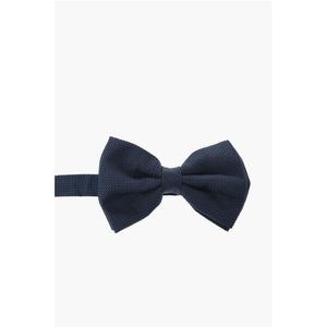 Галстук-бабочка из жаккардовой ткани Corneliani, синий