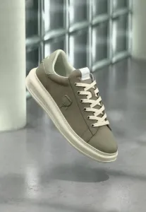 Мужские кроссовки kapri с рельефным кружевом Karl Lagerfeld, Light Khaki