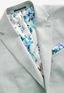 Пиджак-блейзер REGULAR FIT MOTIONFLEX STRETCH Next, серый