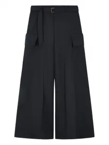 Пояс с накладными карманами Sacai, синий