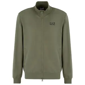 Толстовка EA7 EMPORIO ARMANI 8NPM31_PJVRZ full zip, зеленый