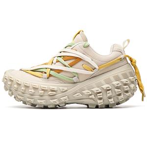 Нескользящие, износостойкие, дышащие, ударопрочные, легкие, низкие, массивные кроссовки унисекс MVA, Beige