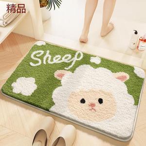 Dajiang Ковер 40x60 см для ванной, впитывающий, быстросохнущий, набор 2 шт