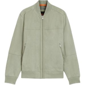 HUGO BOSS Бомбер на молнии, Light Green