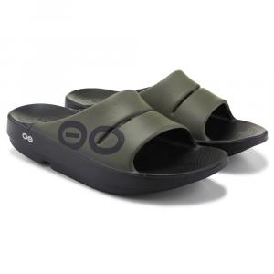 Оооххх спортивные сандалии-слайды Oofos, зеленый