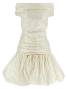 Платье с открытыми плечами ROTATE BIRGER CHRISTENSEN, белый