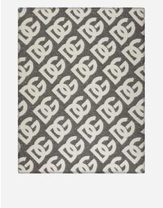 Одеяло из шерсти, шелка и кашемира DOLCE & GABBANA, мультиколор