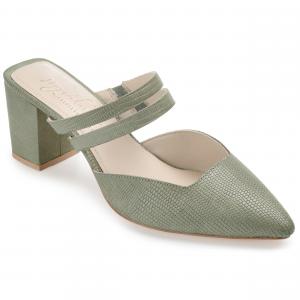 Женские туфли-лодочки Journee Signature Tru Comfort Foam Kaitlynn из натуральной кожи, зеленый