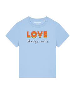 Рубашка Watapparel Love always wins, светло-голубой