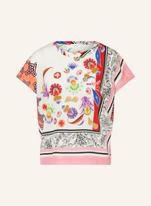 Шелковая блузка рубашка Darling Harbour, розовый