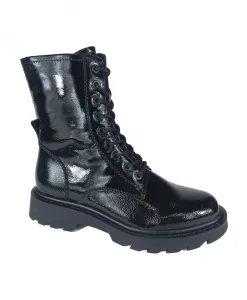 Стильные ботинки на шнуровке Tamaris, черный