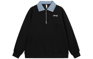Свитшот унисекс Jeep, черный