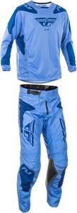 Комплект мужской мотоэкипировки Fly Racing Kinetic Sym - брюки и джерси., Ultramarine/Dark Blue