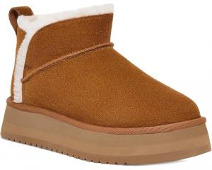 Koolaburra by UGG Koola Ultra Mini 1158590-CHE Коричневые женские замшевые ботинки UWU902 Koolaburra By Ugg, коричневый