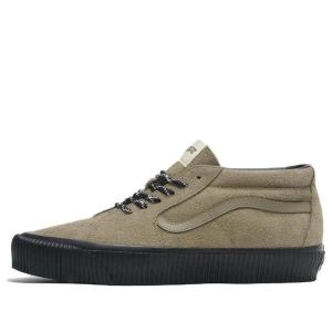 Кроссовки sk8-mid reissue 83 shoes 'olive green' Vans, зеленый