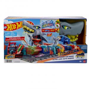 Hot Wheels, City Ultra Set, Shark Wash