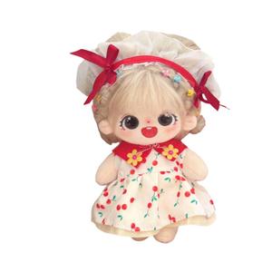 Очень милая и очаровательная кукла из хлопка плюшевая кукла высотой 20см Love of wormwood, персиковый