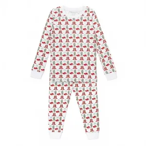 Детский пижамный комплект Grayson в ковбойском рождественском стиле Lila + Hayes