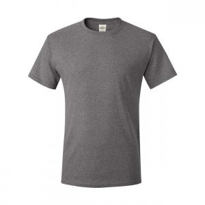 Аутентичная футболка Hanes, цвет Charcoal Heather
