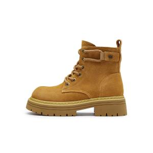 Женские ботинки Short Martin Teenmix, коричневый (fleece-lined)