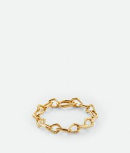 Fin chain bracelet BOTTEGA VENETA, желтое золото