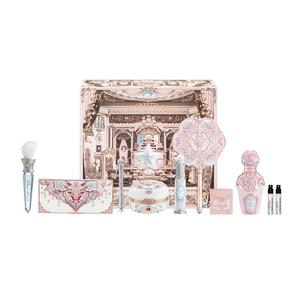 Набор для макияжа: жидкая помада, румяна и тени для век глянцевая помада натуральный оттенок Flower Knows, good fortune and prosperity