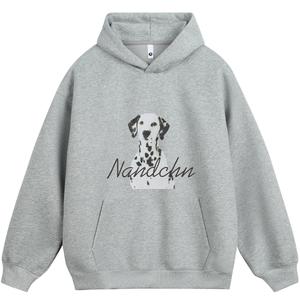 Унисекс свитшот NANDCHN, серый