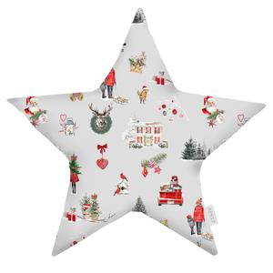 Декоративная подушка X-Mas, 44x44x10 см