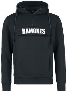Толстовка с капюшоном Ramones Logo, черный