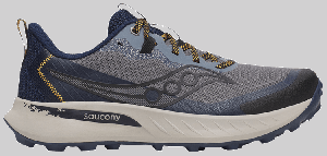 Кроссовки Saucony Peregrine 15 'Cinder Navy', серый