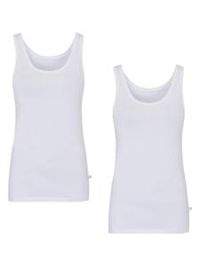 Топ BeeDees Tanktop im Doppelpack EVERY DAY Trägershirt, белый