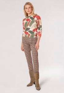 Джемпер PAINT SPLASH Apricot, зеленый