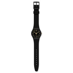 Унисекс черные часы SO28B113 SWATCH