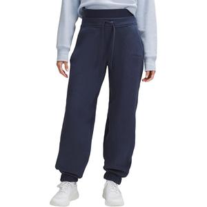 Вязаные спортивные штаны Women's Lululemon, military academy синий