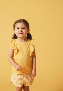 Шорты 2 PACK VERSTELLBARER BUND SEITENTASCHEN Name it, пестрый желтый