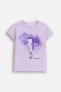 Детская футболка Coccodrillo, фиолетовый