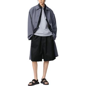 UNIQLO Коллекция U SS25 повседневные шорты мужские Black