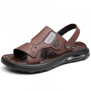 POPULAR ROUSE PR Мужские пляжные сандалии коричневые, цвет Brown