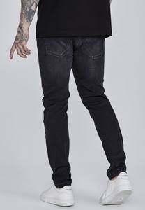 Джинсы узкого кроя SIKSILK, черный деним