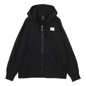 Толстовка (WMNS) Air Jordan Flight Full-Zip Hoodie 'Black', черный
