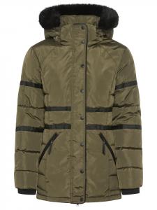 Зимняя куртка цвета хаки-черного цвета Laura Scott