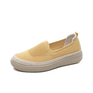 Повседневные однобортные туфли женские Medd, Yellow